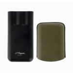 S. T. Dupont Triple Cigar Case - Kaki Grained &Matt - Image 2
