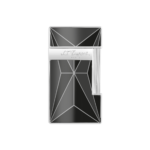 S.T. Dupont  Lighter Slimmy - Chrome Black Fire X