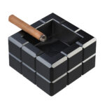 Colibri Heritage Cube Ashtray - Black
