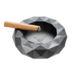 Colibri Quasar Round Cigar Ashtray - Black - Image 2