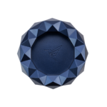 Colibri Quasar Round Cigar Ashtray - Navy Blue