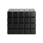 Colibri Heritage Cube Humidor - Black