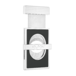 S. T. Dupont Cigar Cutter Slim - Black & Chrome - Image 2